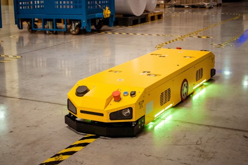 Custom-Built AGV for Foxlink (Industrial Project)