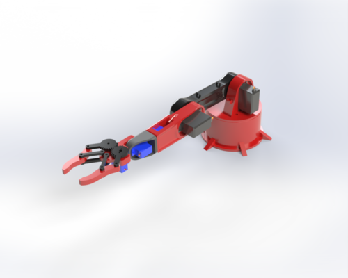 5-Axis Robotic Arm – Prototype Development